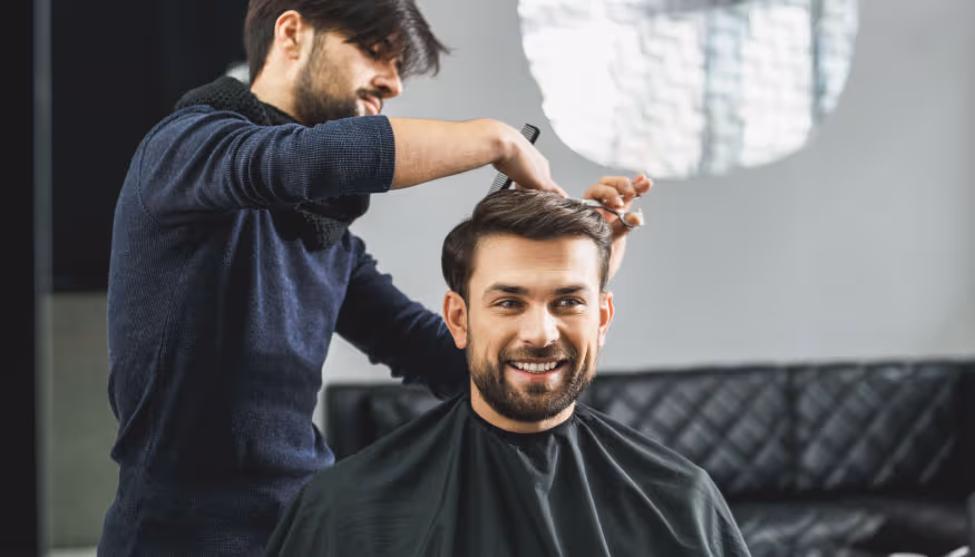 Bahçelerarası Evde Berber